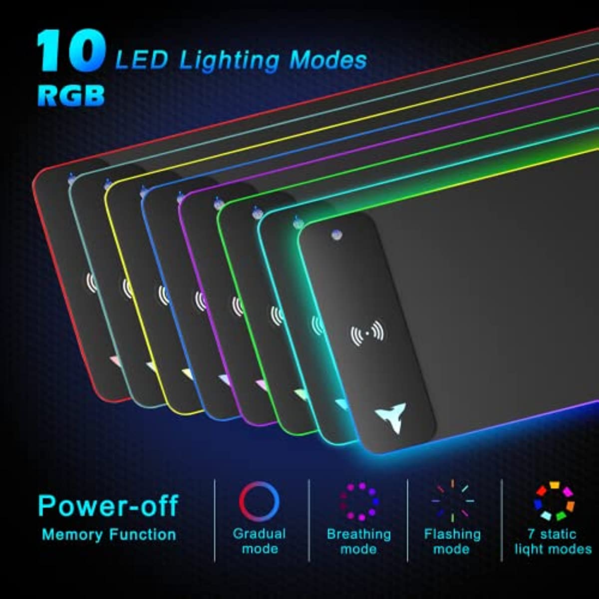 10W Fast Charging Mouse Pad