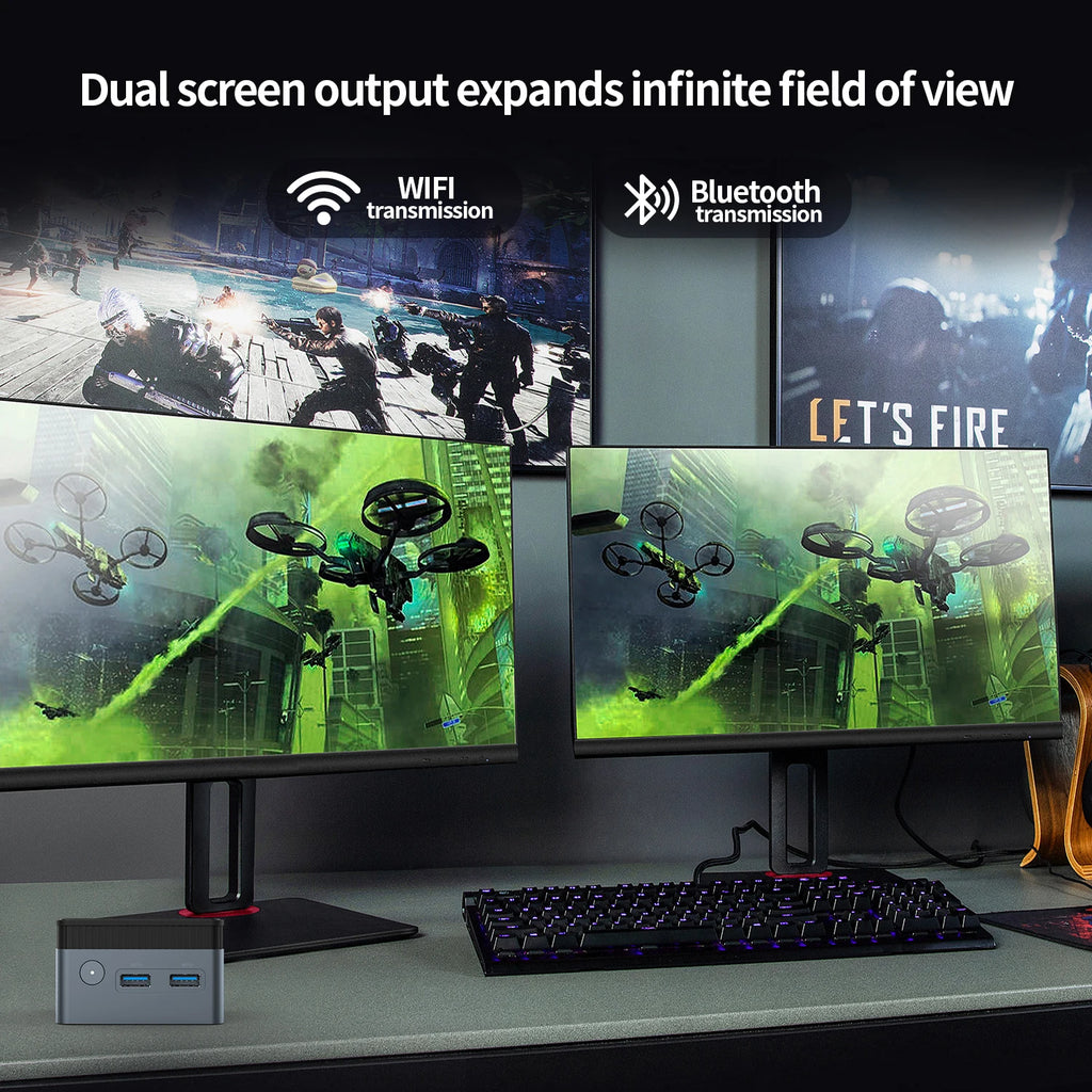 Mini Office Computer DDR5 N100