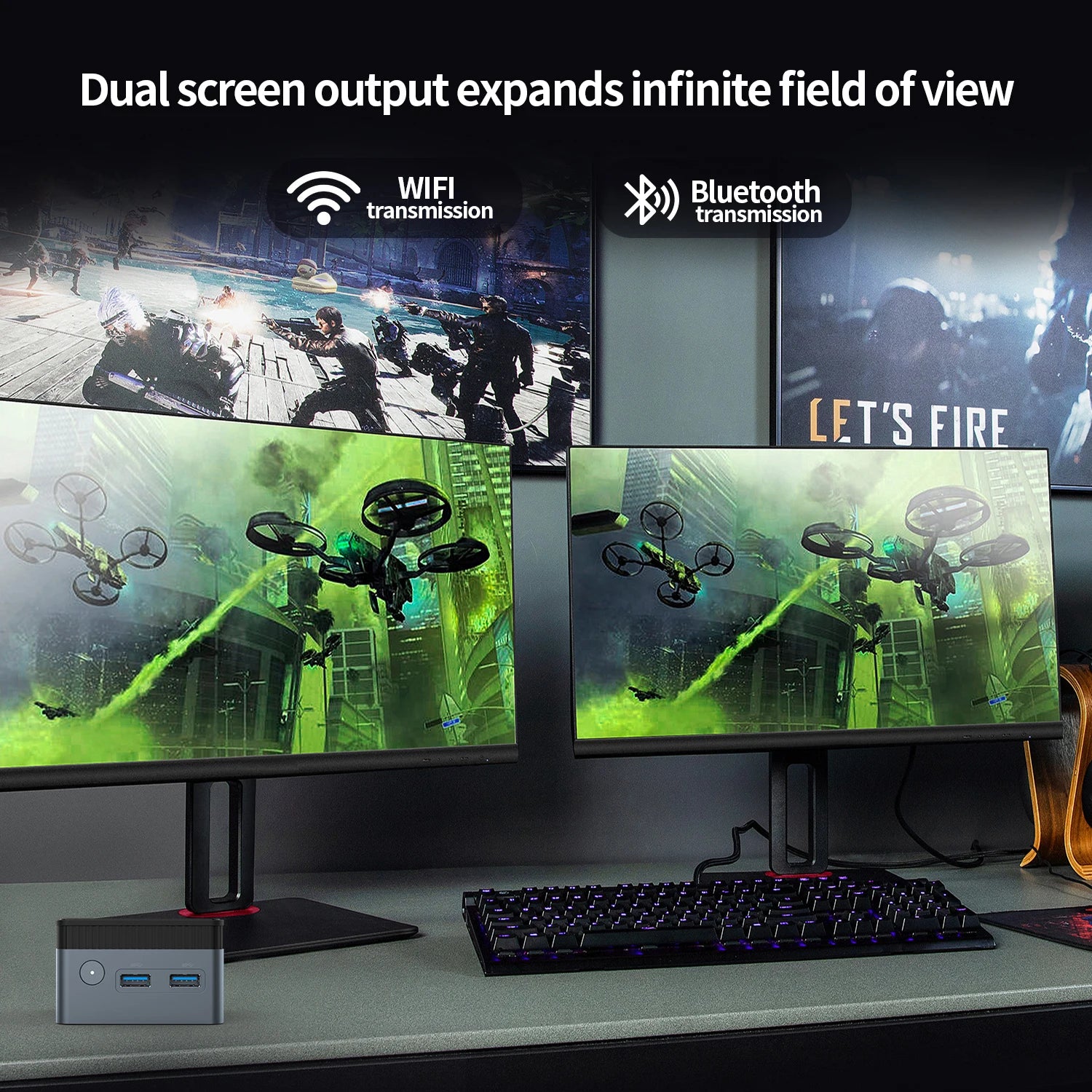 Mini Office Computer DDR5 N100