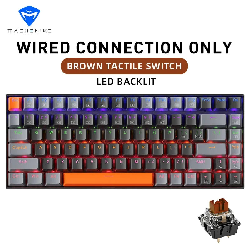 Machenike K500A-B84 Mechanical Keyboard 75%