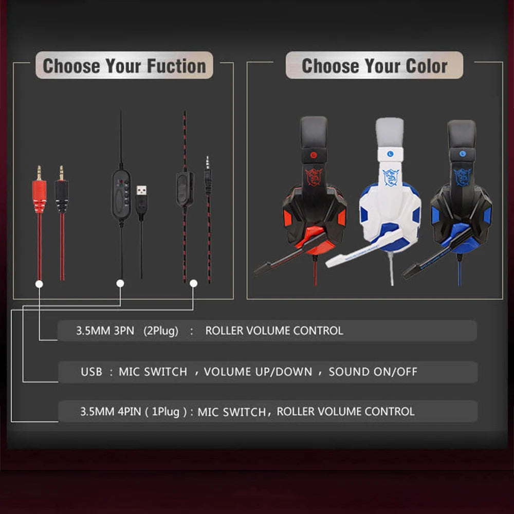 Wired  Headset Gaming Headset