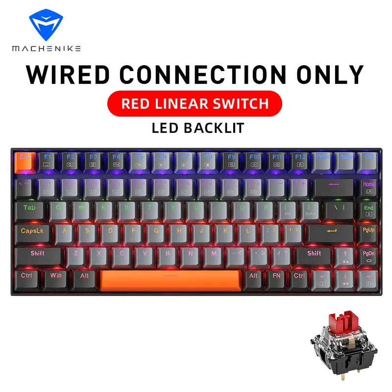 Machenike K500A-B84 Mechanical Keyboard 75%