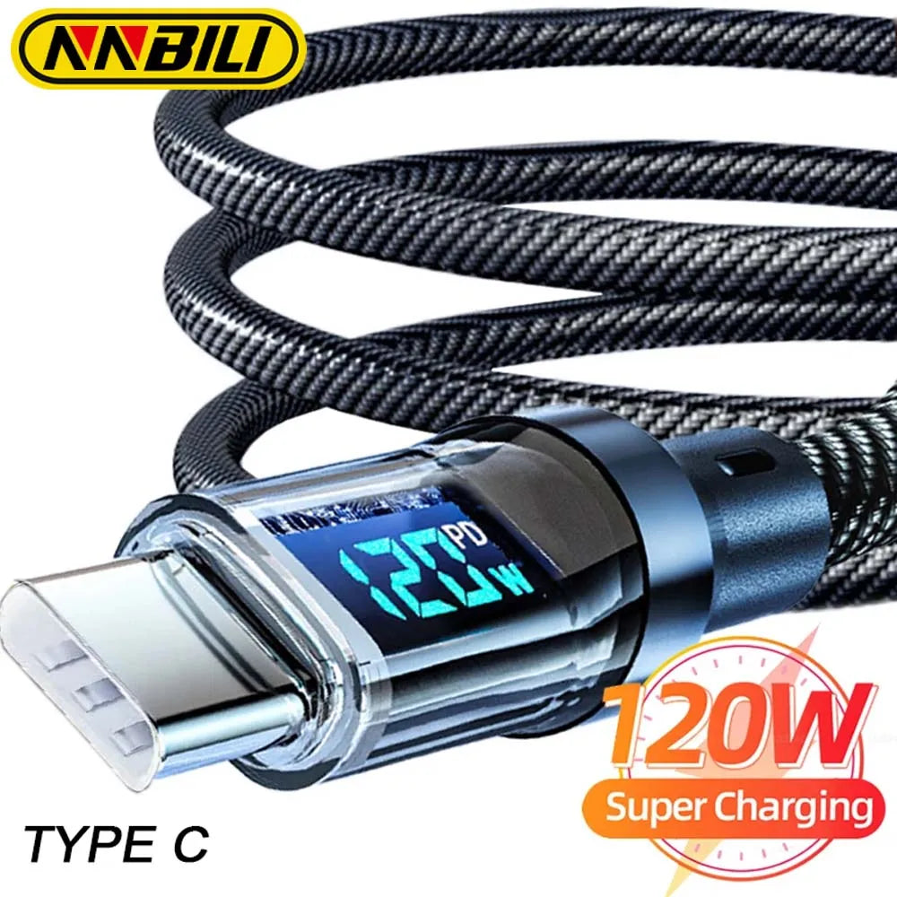 NNBILI 120W Type C Kabel